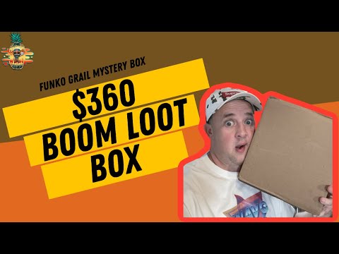 $360 BOOM LOOT FUNKO GRAIL MYSTERY UNBOXING