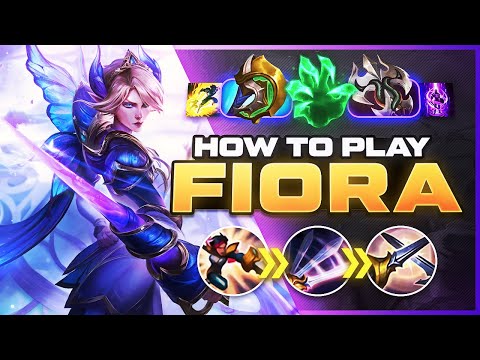 HOW TO PLAY FIORA SEASON 13 | BEST Build & Runes | Season 13 Fiora guide | League of Legends