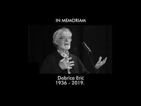 29 03 2019 IN MEMORIAM DOBRICA ERIĆ
