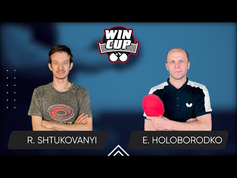 16:30 Roman Shtukovanyi - Evhenii Holoborodko 26.01.2025 WINCUP Advanced. TABLE 1
