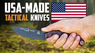 25 USA Made Tactical Military Knives You Can Have | Made in the USA