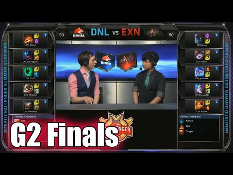 Ex Nihilo vs Denial eSports EU | Game 2 Grand Finals S5 EU CS Summer 2015 Qualifiers | EXN vs DNL G2