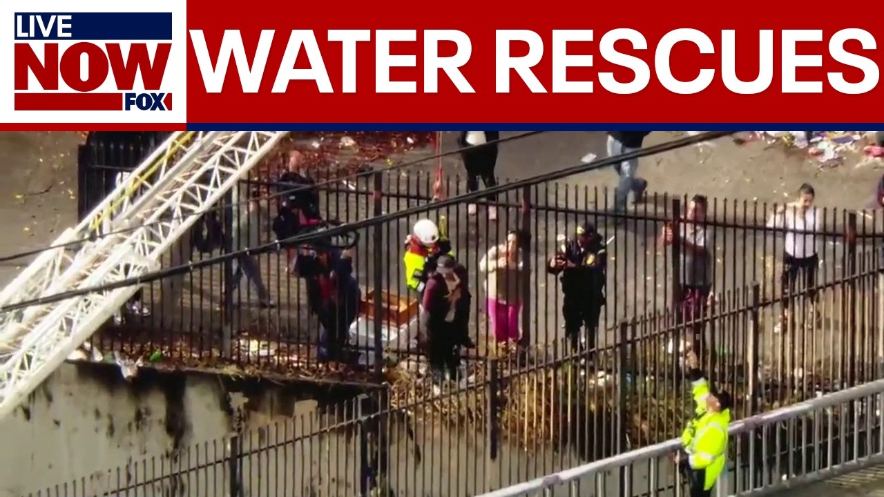 Multiple people rescued from L.A. river amid heavy storm