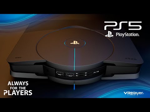 PS5 PlayStation 5 - Concept Design Trailer V2 - Welcome to the future of Gaming - VR4Player Video