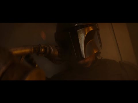 Mando show his face to IG-11 - The Mandalorian Season One (2019)