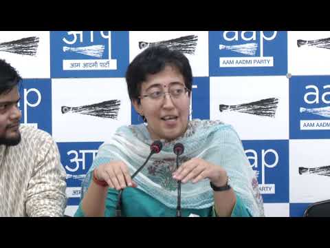 AAP Leader Atishi Briefs on the issue IT Raids On Minister Kailash Gahlot