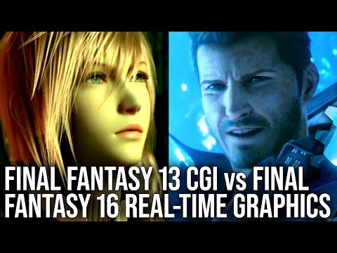 Tech Evolution: Final Fantasy 13 CGI vs Final Fantasy 16 Real-Time Graphics