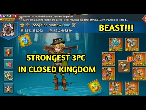 LittleMattew EMPEROR ACCOUNT OVERVIEW  - Lords Mobile
