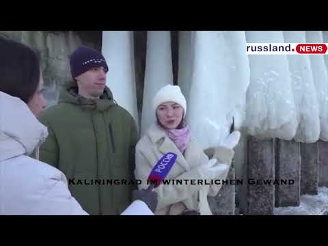 Kaliningrad im winterlichen Gewand