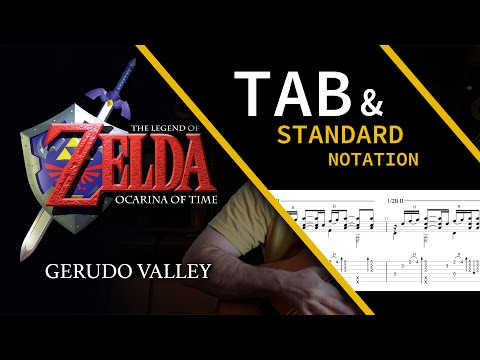 Gerudo Valley Guitar TAB and Standard Notation | TVonGuitar