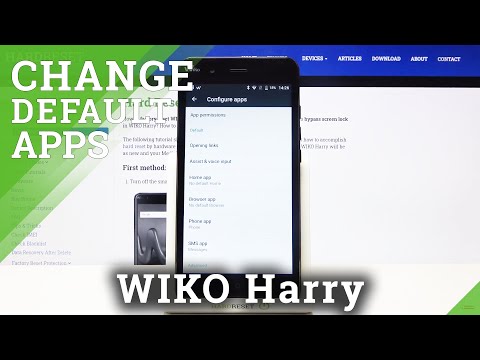 How to Set Up Default Browser on WIKO Harry – Change Default Browser