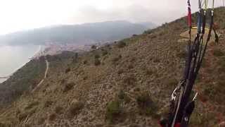 preview picture of video 'Bergeggi Spotorno SV paragliding 15 MAR 2014'