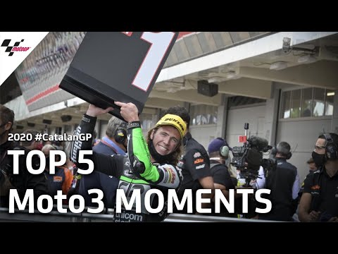 Moto3 カタルーニャGP 決勝レースのハイライト動画