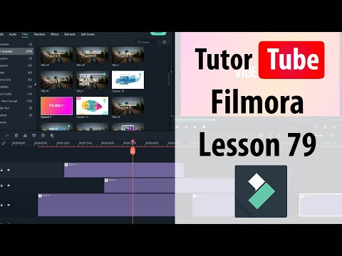 Filmora Tutorial Lesson 1 Touring the Interface