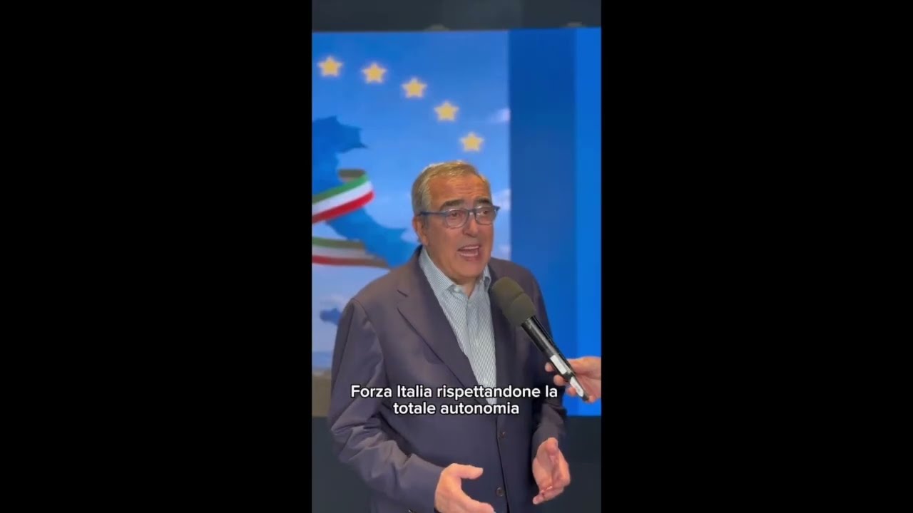 GASPARRI: "DAL BASSO PER CAMBIARE LA POLITICA: FORZA ITALIA ACCOGLIE IL MANIFESTO CIVICO"