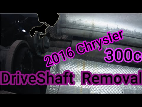 2016 Chrysler 300c Drive Shaft Removal