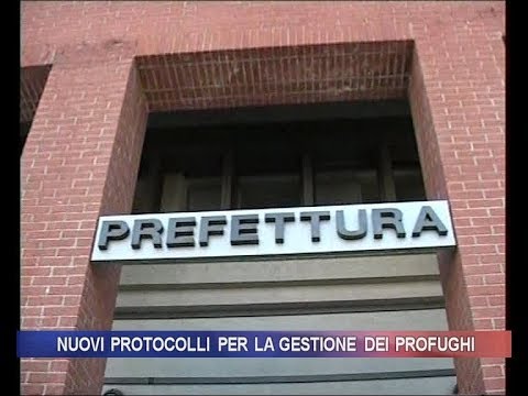Nuovi protocolli per la gestione dei profughi