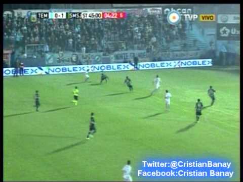 Temperley 0 San Martin SJ 1(Relato Rodolfo de Paoli) Torneo Primera Division 2015