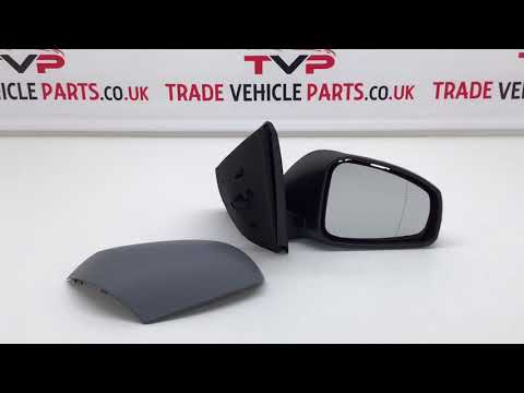 Fits Renault Megane 2008-2013 Door Mirror Heated Electric Primed W/Indicator Right video