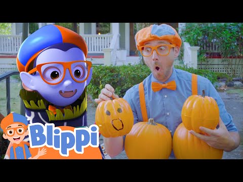 Spooky Halloween House With Blippi | Fun & Educational Videos for Toddlers | Blippi Wonders