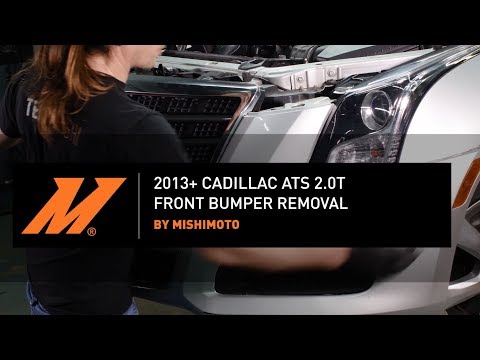 DIY - 2013+ Cadillac ATS: How To Remove Your Front Bumper by Mishimoto