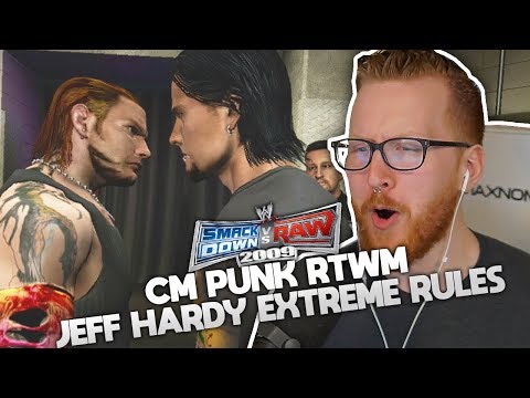 WWE SmackDown vs RAW 2009 - CM Punk RTWM - CM PUNK VS JEFF HARDY! [Part 1]