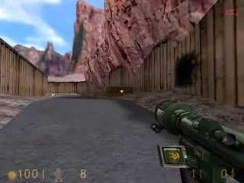 Half-life rocket tank destroyed by its own rockets