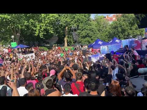 Babi vs Srk desde el público regional madrid