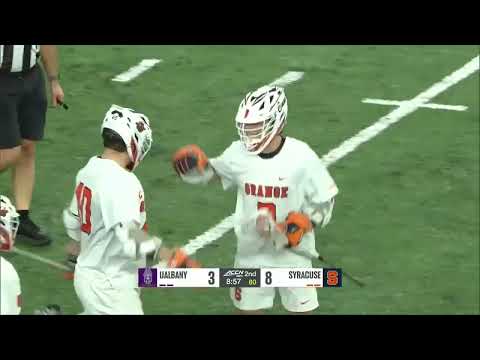 Throwback to the Pop from the Crease - Cole Kirst to Luke Rhoa (Syracuse Men's Lacrosse 2023)