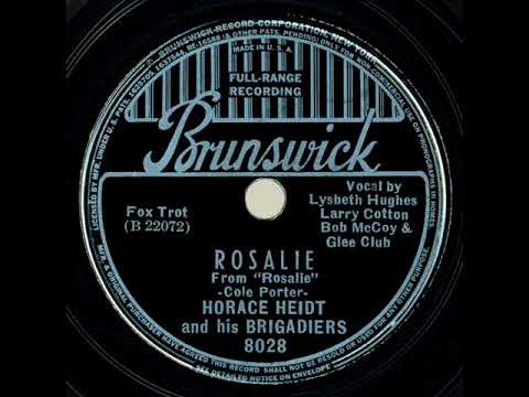 1937 Horace Heidt - Rosalie