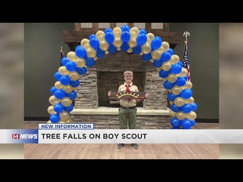 Family shares updates on 11-year-old Boy Scout badly hurt by fallen tree