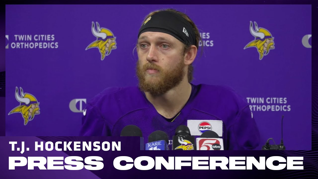 T.J. Hockenson on Vikings Commitment to Improve, Challenges of NFL Season, Team Leadership & Culture