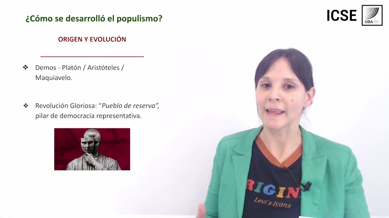19. ICSE. Cómo abordar el concepto de populismo