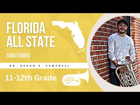 Florida All State Band 2023 Audition - 11-12th Grade Tuba