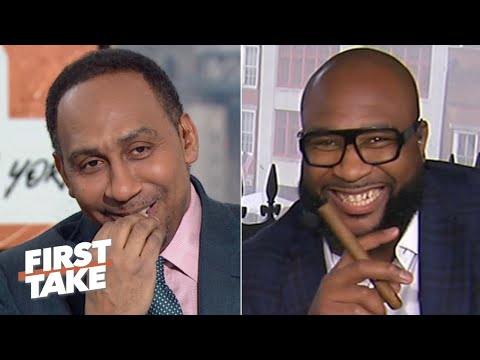Stephen A. eats crow after his wrong LSU-Clemson prediction | First Take
