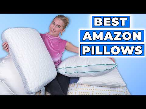 Best Pillows on Amazon - My 6 Favorite Pillows Of The Year!