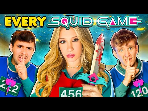 PLAYING EVERY ROBLOX SQUID GAME FT. Carter & Asher *WINNER = 100K ROBUX* (Seasons 1-3)