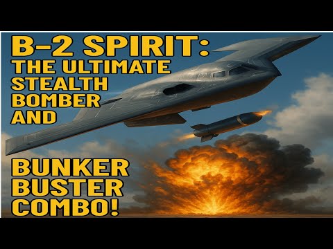 B-2 Spirit: The Ultimate Stealth Bomber andBunker Buster Combo!