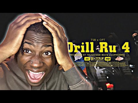 TSB ft. OPT - DRILL RU 4 (Official Video) | Russian Drill Reaction!