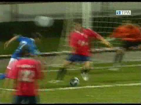 Gol de Rayco al Ribadesella
