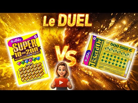 I Made Two Lottery Scratch Tickets Fight… The Result Is INSANE 😱💰