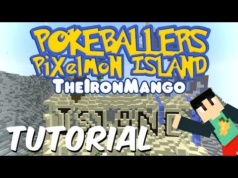 Minecraft PokeBallers Pixelmon Island Tutorial: How To Find the Shards and Quest Items: Book, Stick