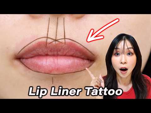 I Got a Lip Liner Tattoo in Korea — Plump Lips Without Filler 💋