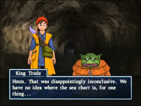 142 Dragon Quest 8 Cut-scene - Trode Laments the Vague Instructions For Finding Empyrea