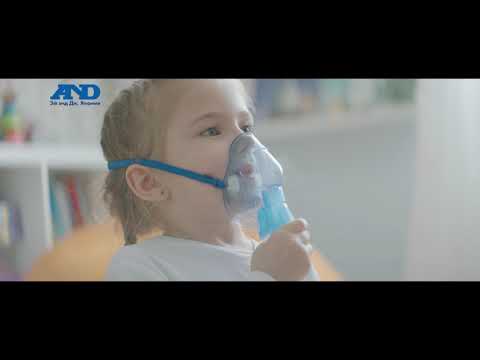 A&D Medical UN-014 Compressor Nebulizer Machine Intro Video