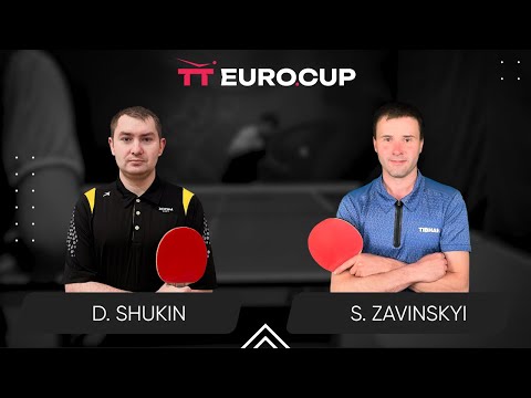18:25 Dmytro Shukin -  Serhii Zavinskyi 19.08.2024 TT Euro.Cup Ukraine Professional. TABLE 4
