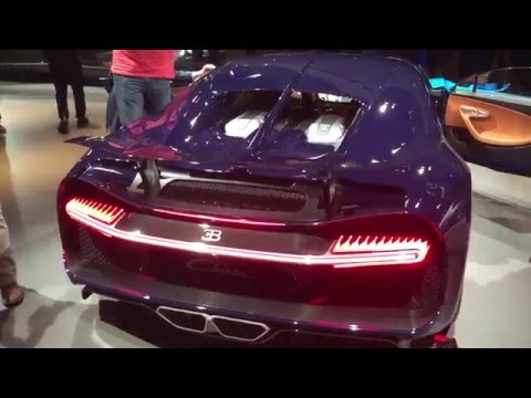 Listen to the Bugatti Chiron roar!