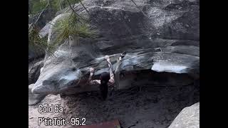 Video thumbnail of Cold, 6a. Fontainebleau
