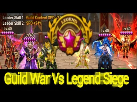 Guild War Vs Aftermath Eu Legend Siege EURO