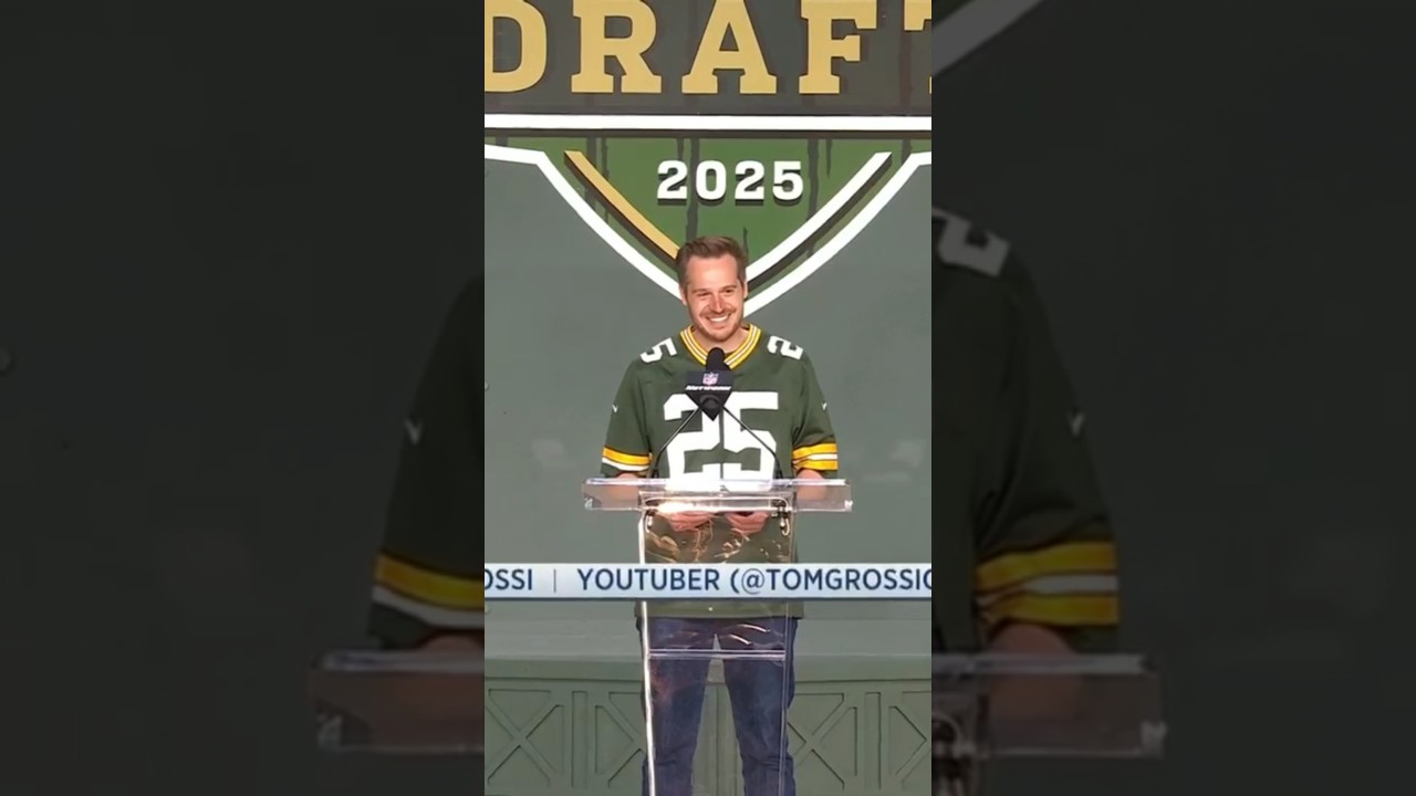 I announced an NFL Draft pick #nfl